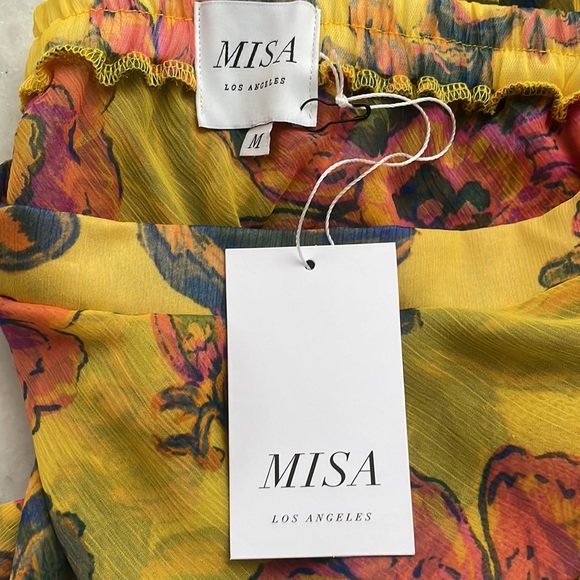 MISA LOS ANGELES Floral Print Midi Length Skirt and Top. Never been worn - Picture 2 of 5